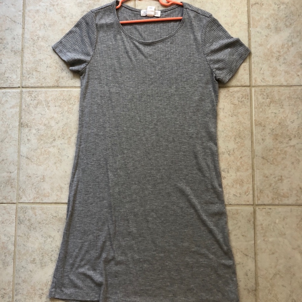 Gray short dress